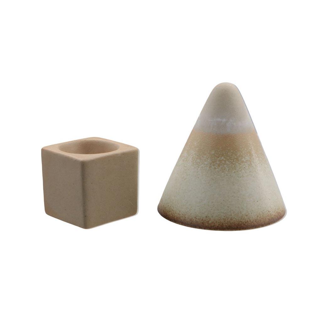 Porcelain Pottery Retro Funnel Shaped Drinkware Cappuccino Latte Espresso Coffee Mug Tea Cup