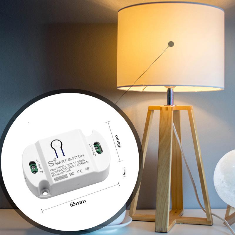 Tuya Smart WiFi No-Wiring Retrofit Light Switch with Remote Control