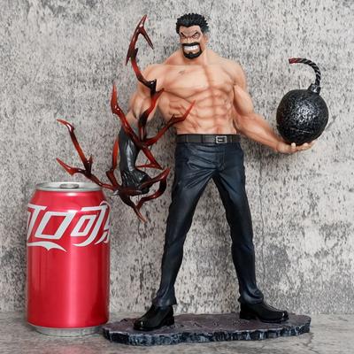 26cm Ein-Zimmer-Anime Monkey D Garp Stehende Haltung Skulptur Szene Figur PVC Modell Statue Schmucksammlung Geburtstagsspielzeug