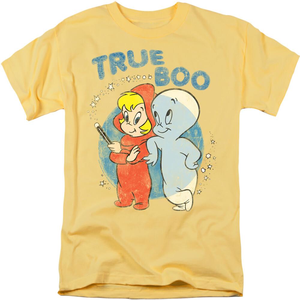 Casper the Friendly Ghost True Boo Licensed Adult T-Shirt XL