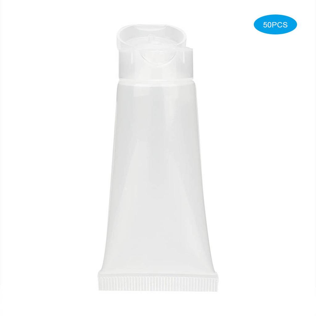 20ml Portable Empty Squeeze Plastic Bottle Shampoo Shower Gel Lotion Travel Tube