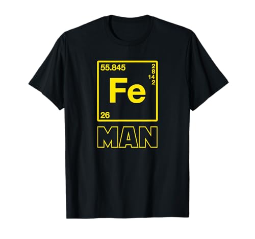 

Feman - Iron (Fe) Parody T-Shirt