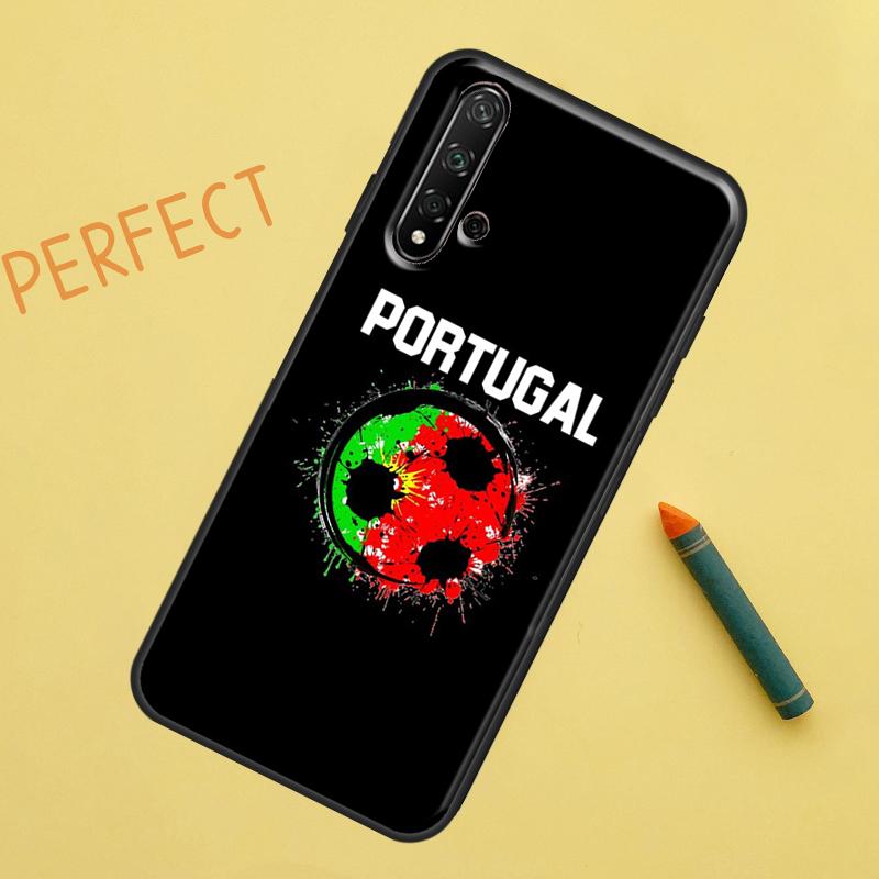 Portugal Flag For Huawei Nova 10 9 SE 11 Pro 12i 11i 8i Y60 Y70 Y90 Y61 Y91 Y72 Y73 P20 P40 P30 Lite Case