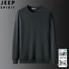 JEEP SPIRIT Men's Round Neck Pullover Sweatshirt