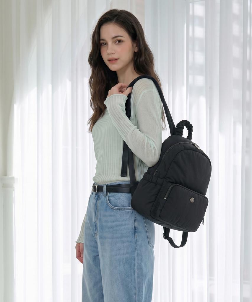 Elle Women'S Nylon Mini Backpack Mini Bag Lumini
