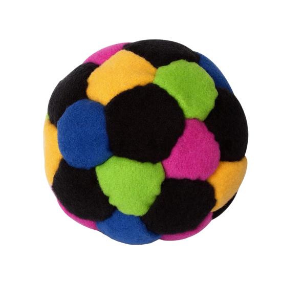 32 Panel Sand Filled Juggling Ball, Soft Footbag Toy for Kids Adults, Outdoor Soccer Kick Sack for Coordination