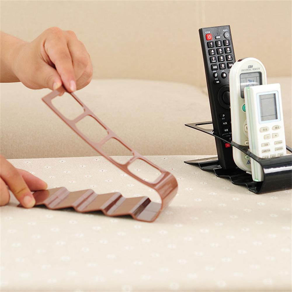 4 Section Tv Remote Control Stand Holder Home Appliance Remote Control Storage Rack Desktop Bracket For Home Living Room Office