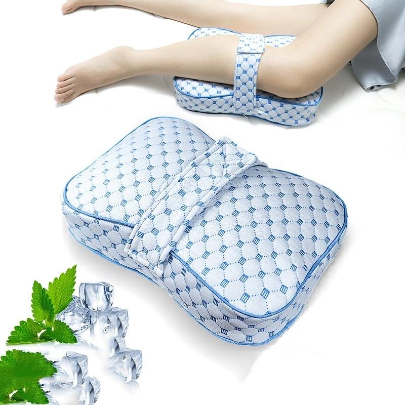 Leg Lift Pillow Adjustable Strap Leg Support Sleep Aid Ergonomic Back Pain Relief Removable Washable Cover