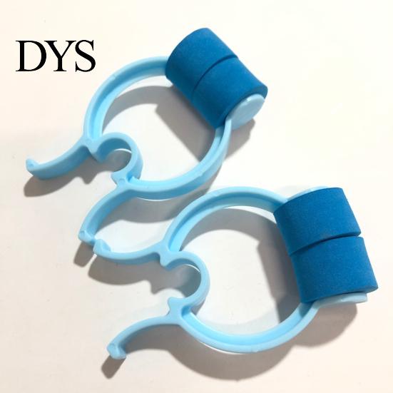 Ergonomic Nose Clamp 20Pcs Swimming Clip Respiratory Training Pulmonary Function Test Soft Foam Nasal Kids Adults Accidental Emergency Nosebleeds