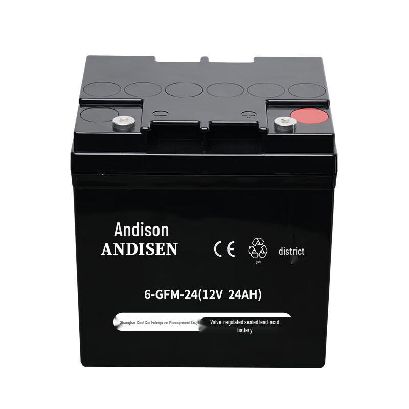 Andyson 6-GFM-24 12V 24AH Valve-Regulated Sealed Lead-Acid Battery