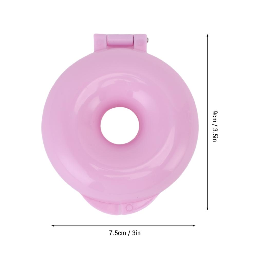 Donutform Cake Pop Scheibenform Presse Ausstecher Drücker Backwerkzeug für Zuhause Geburtstagsfeiern Hochzeitsdesserts Pink