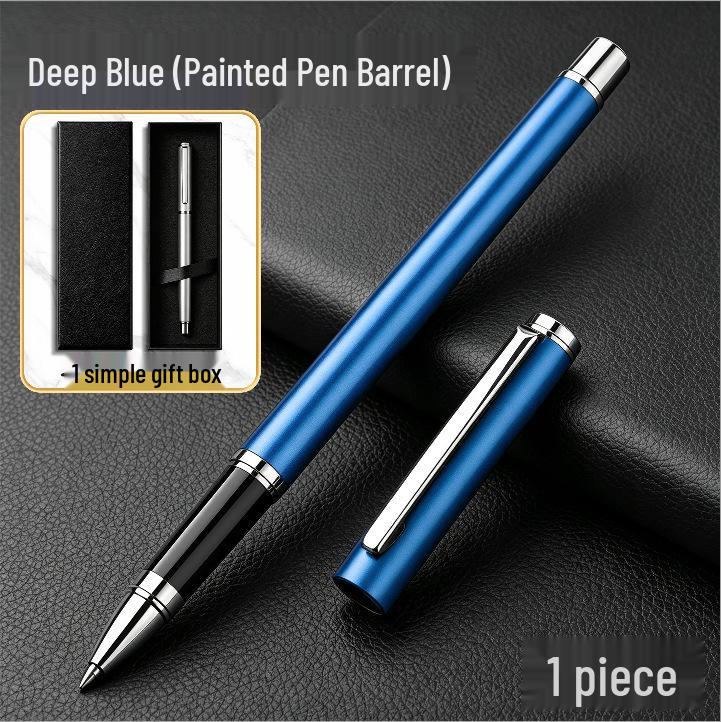 Pix cu gel de semnătură high-end pentru afaceri: Stilou Elegant din Metal cu Logo și Inscripții Personalizate pentru Bărbați și Femei