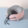 U-Shaped Memory Foam Travel Neck Pillow - Portable Support for Car, Plane & Rail
