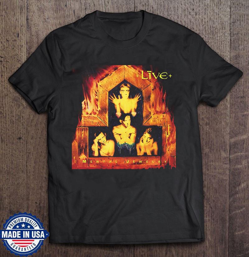 LIVE-LIVE MENTAL JEWELRY NEW  Full Size S-5XL Unisex T-Shirt S