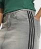adidas 3-Stripe Denim Skirt - Washed Grey Denim / Kd2925