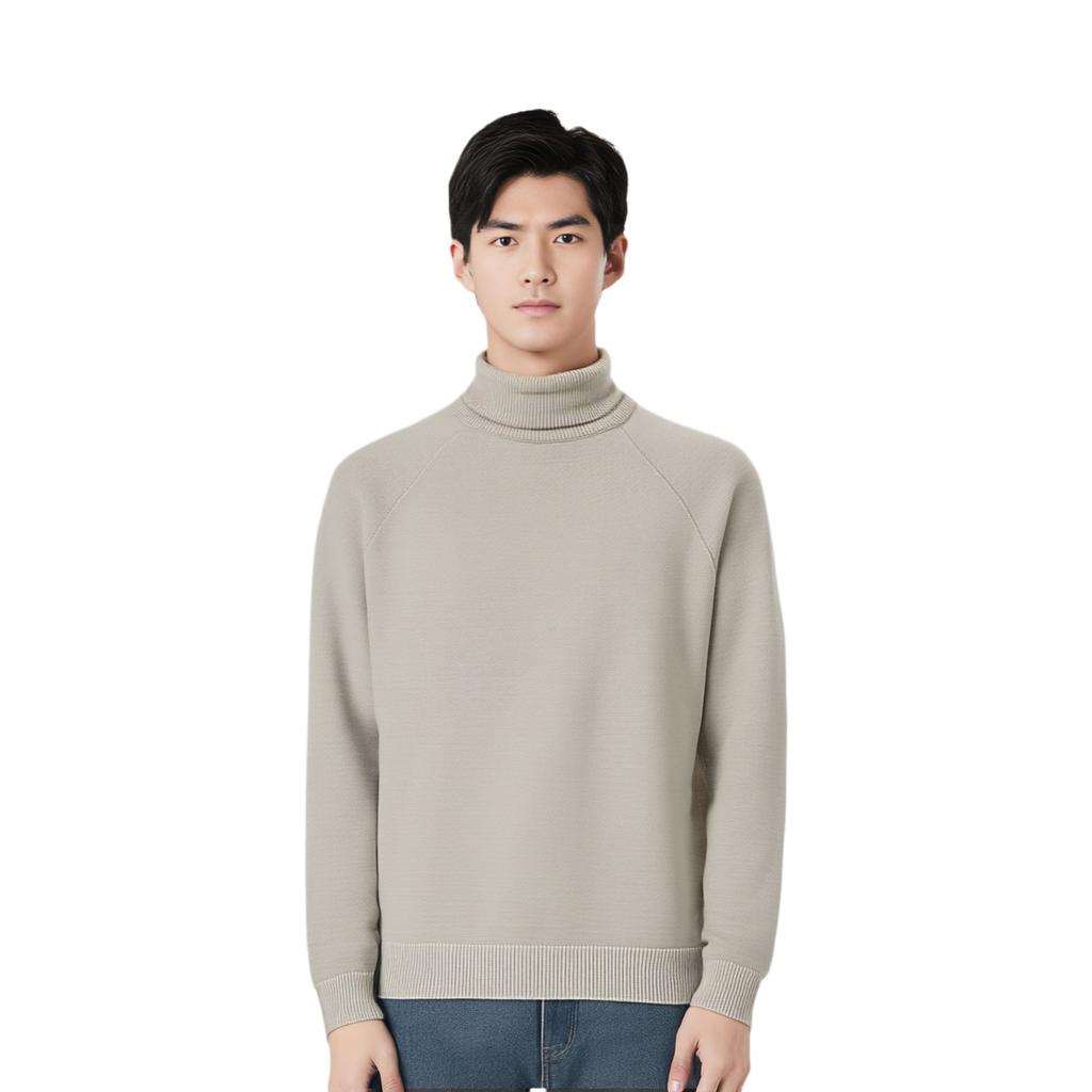 Fear of God Essentials SS23 Knit Turtleneck Sweater 'Seal' Men's FOG-SS23-015