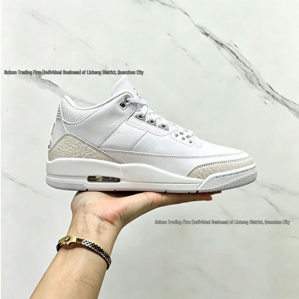 AJ3 Retro Mid-Top Unisex Basketball Shoes: Original Outdoor Casual Sports Footwear