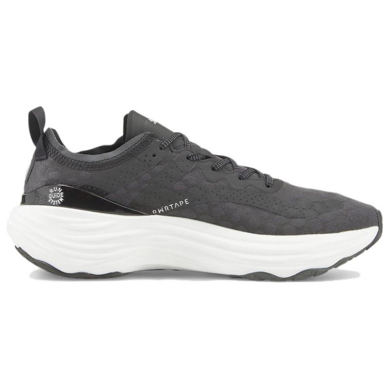 Puma ForeverRUN Nitro Slip Resistant Running Shoes Men Black Grey 377757-01