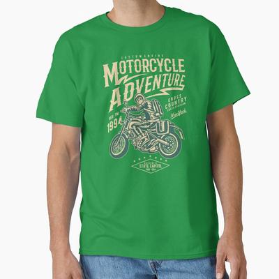 MOTORCYCLE ADVENTURE Classic T-Shirt