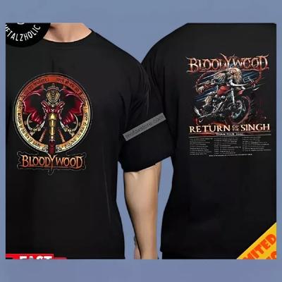 Bloodywood Return Of The Singh Tour 2025 Concert T-Shirt Mens Womens Tees Top