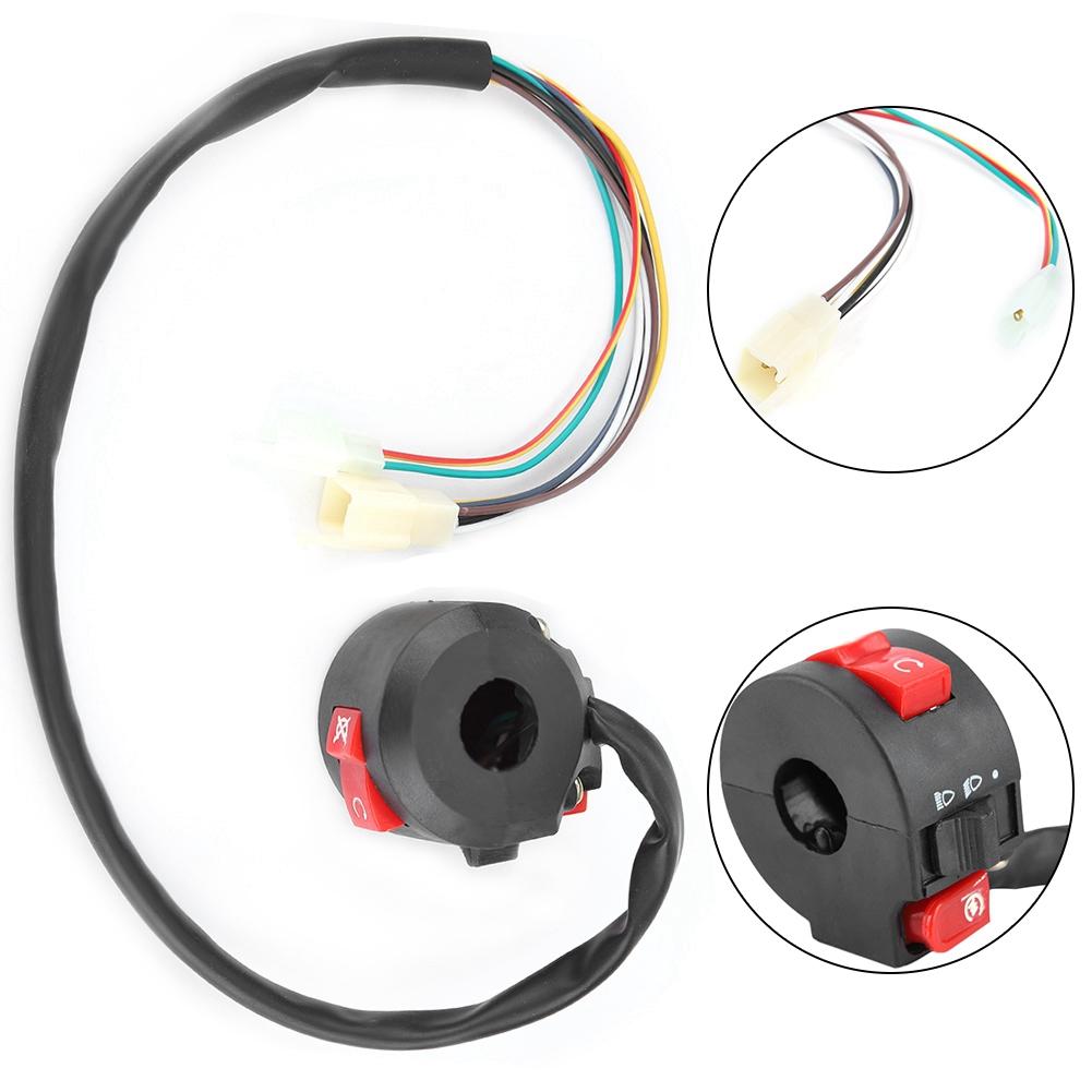 Motorcycle Left Handbar Switch Start Kill ON off Light Switch for 50cC 110cc ATV Quad