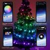 2022 USB Bluetooth Waterproof Leather String Lights for Outdoor Christmas Decor and Camping