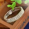 Shiny Bridal Jewelry Set Luxury Rhinestone Choker Necklace  Special Occasions