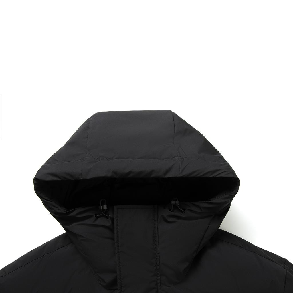 Li Ning CBA Collection Puffer Jackets Men's Black Hooded Moderate Other AFMV015-1