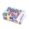 Portable Sewing Kit with Transparent Box