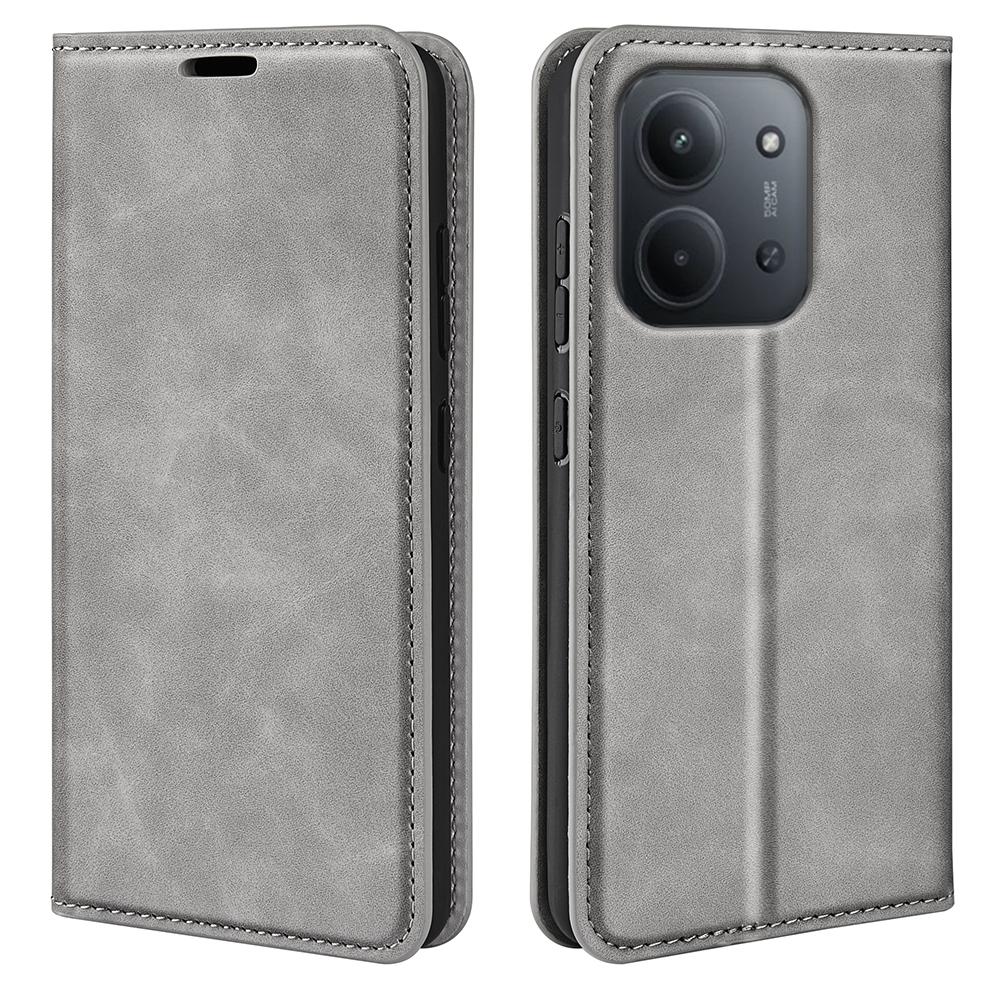 Für Xiaomi Redmi 15C 5G (EU) (173 mm)/Xiaomi Redmi 15C 4G (EU) (173 mm) Hülle Skin Touch Leder Brieftasche Handyhülle