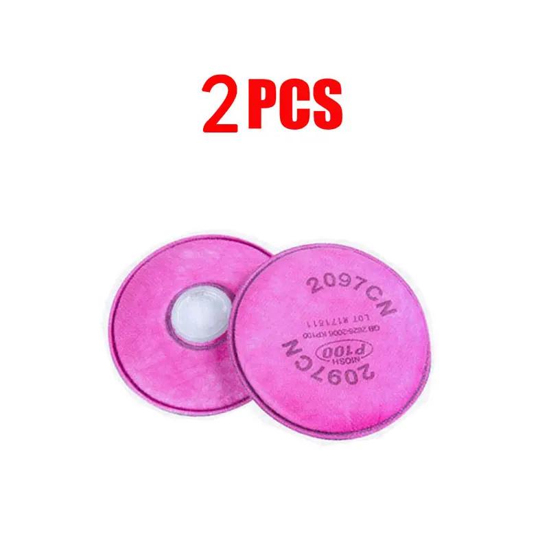 Series Respirator Dust Mask AccessoryCarpenter Painting Spray Industry 2091/2097 Particulate Filter P100 For 3m 6200 6800 7502
