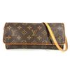 Louis Vuitton M51852 Monogram Pochette Twin GM 2WAY Bag Shoulder Bag Brown