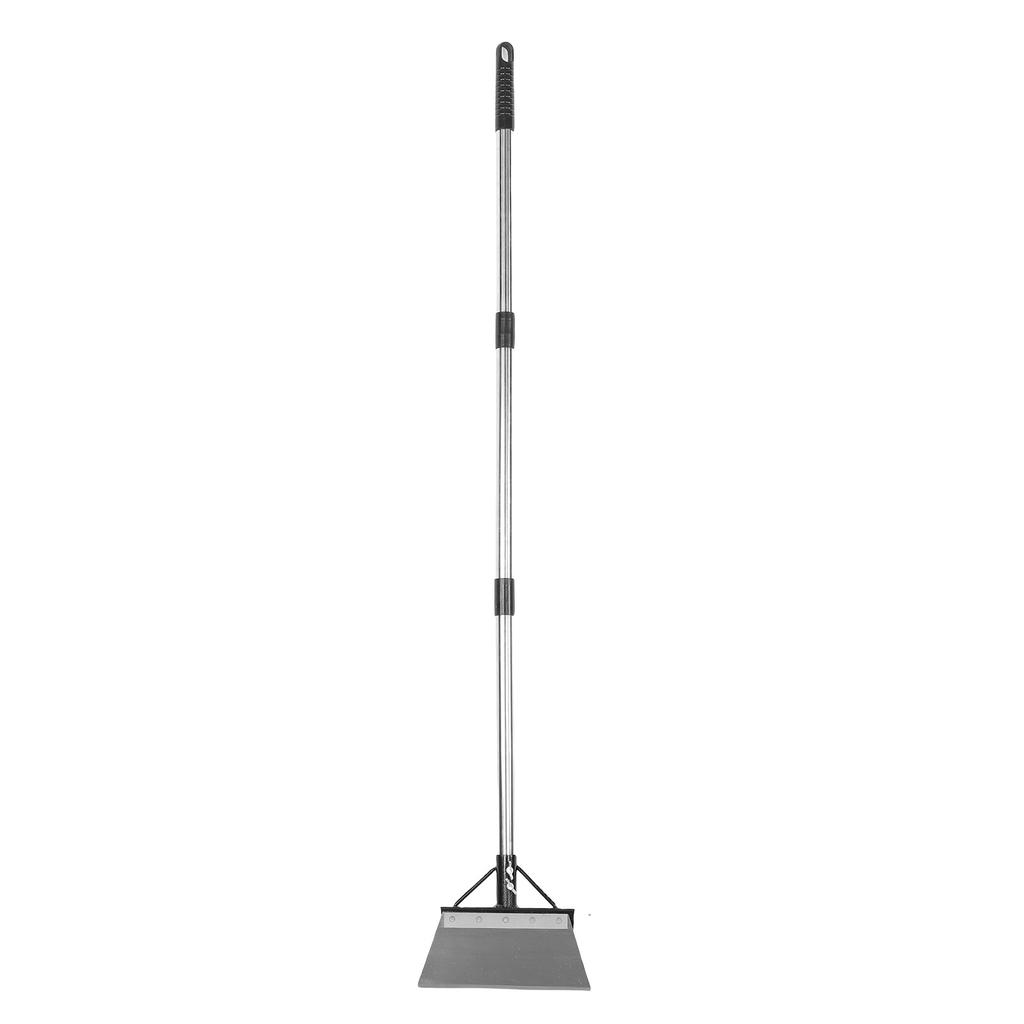 Multifunctional Garden Cleaning Shovel Heavy Duty Steel Flat Shovel with Adjustable Handle Floor Scraper Outdoor Spade Tool for Weeding Ice Removal