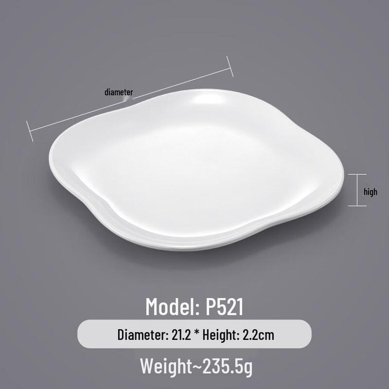 A5 Melamine Commercial Dinner Plate