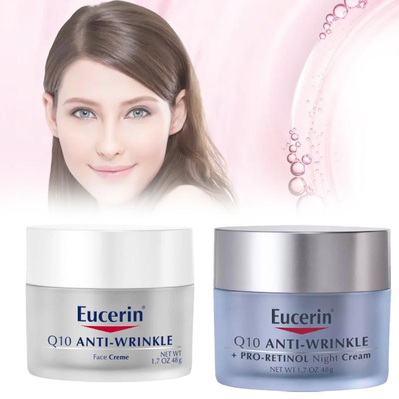 Eucerin Q10 Gesichtscreme Feuchtigkeitsspendende Straffende Creme Für Alle Hauttypen 48g