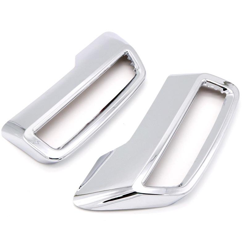 2PCS Chrome Car Rear Exhaust Cover For Peugeot 3008 5008 T87 2017 -  End Pipe Car Exterior Decoration Trim Accessories