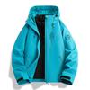 Unisex Outdoor 3-in-1 Jacket: Windproof, Waterproof, High-End Outerwear with Detachable Set and Custom Logo Printing