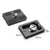 Aluminum Zinc Zinc Alloy Camera Mounting Plate Camera Tripod Plate Tripod Long Plate Tripod Mount Adapter