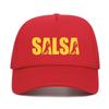 Funny Dancing Salsa Music Graphic hat Unisex Summer cool mesh breathable baseball cap Hip Hop Outdoor Sun Protection Trend Hats