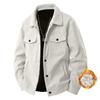 Men's Color Velvet Jacket Retro Trend Casual Versatile Lapel Workwear Top