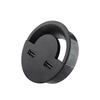 Round Wire Hole Cover Home Office Table Outlet Box Computer Desk Cord Grommet With 2 Port USB Cable Organization Case