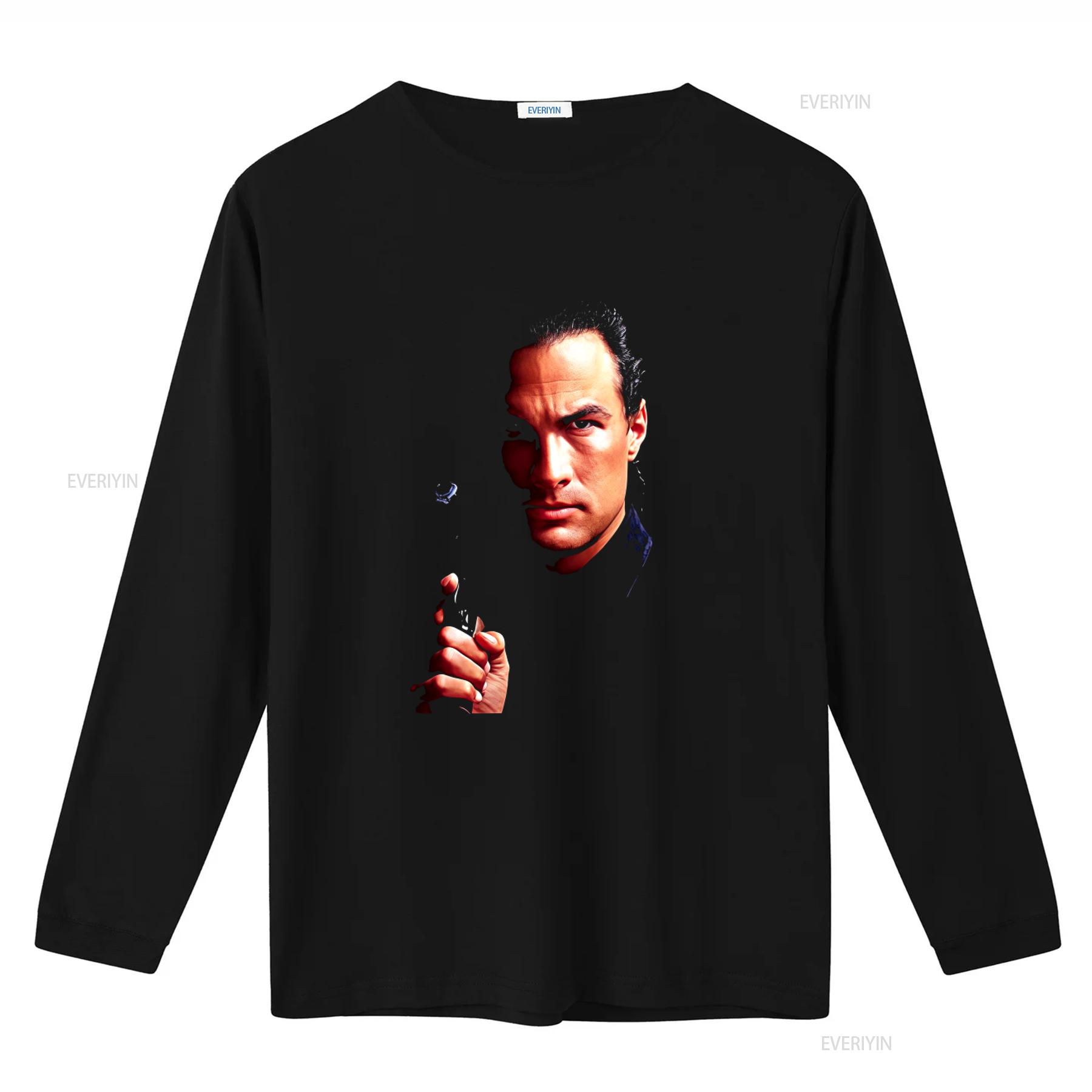 

Steven Seagal Culto Camiseta de Todos los Tamaños Nuevos con Estilo Película vintage Washed fashion graphic designer clothes S