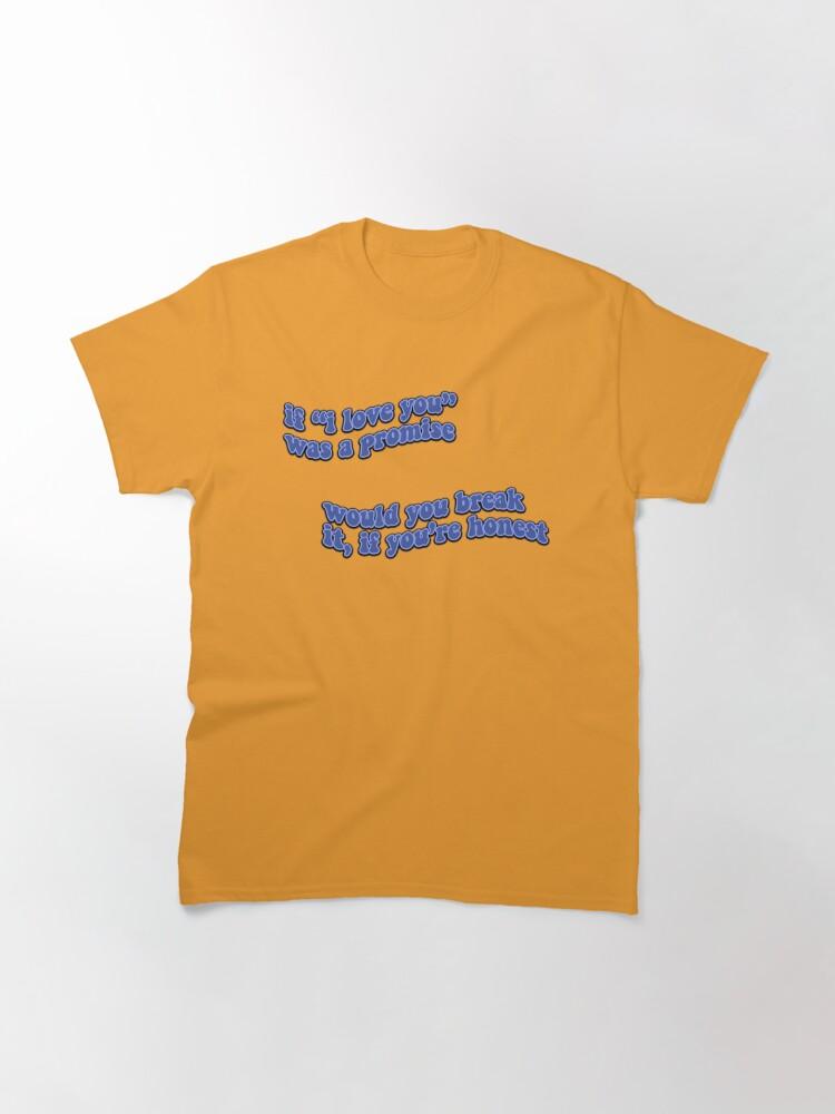 Billie Eilish idontwannabeyouanymore lyric Classic T-Shirt