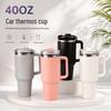 Tazza Insulated Ice Buster in Acciaio Inossidabile da 40 oz, Prima Generazione, con Cannuccia per Uso Esterno