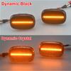 2PCS LED Dynamic Side Marker Turn Light Indicator Blinker Signal Lamp For Toyota 1992-2007 Corolla E10/E11/E12
