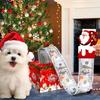 Christmas Surprise Box Festive Money Draw Gift Box with Santa Claus Elk Tree Pattern Holiday Party Supplies Home Decoration