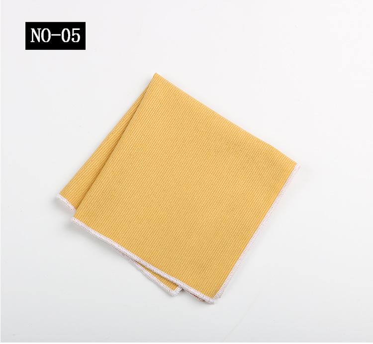 Men'S Pocket Towel Suit Shirt Dress Banquet Wedding Bright Silk Macaron Small Handkerchief Square Towel