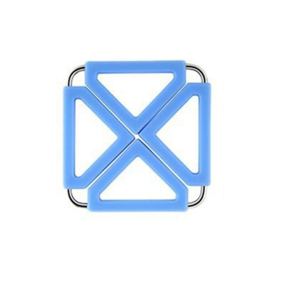 With Stainless Steel Frame Expandable Pot Mat Foldable Heat Resistant Pad  Dining Table