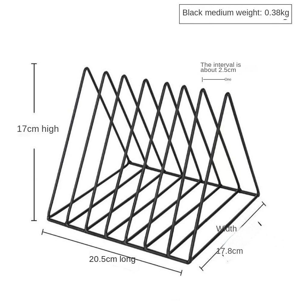 Ράφι Αποθήκευσης Περιοδικών Σιδερένια Τέχνη Θήκη Εφημερίδων Οργανωτής Σταθερών Νέου Φοιτητή Οικιακό