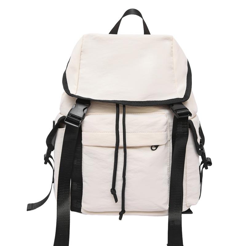 

Autumn/Winter Workwear Backpack for Students & Professionals - School, Commute, Laptop-Compatible Flap Bag 25x15x35cm белый